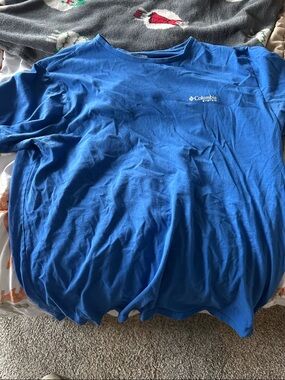 Columbia Blue Short-Sleeve Logo Tee